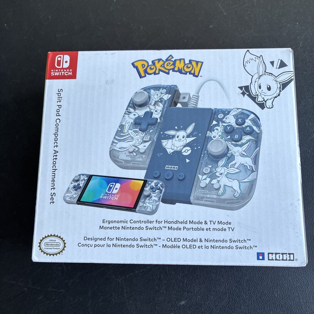 Hori - Split Pad Compact Attachment Set for Nintendo Switch - Eevee Evolutions